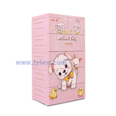 Tủ Nano - M - Dog - Hồng